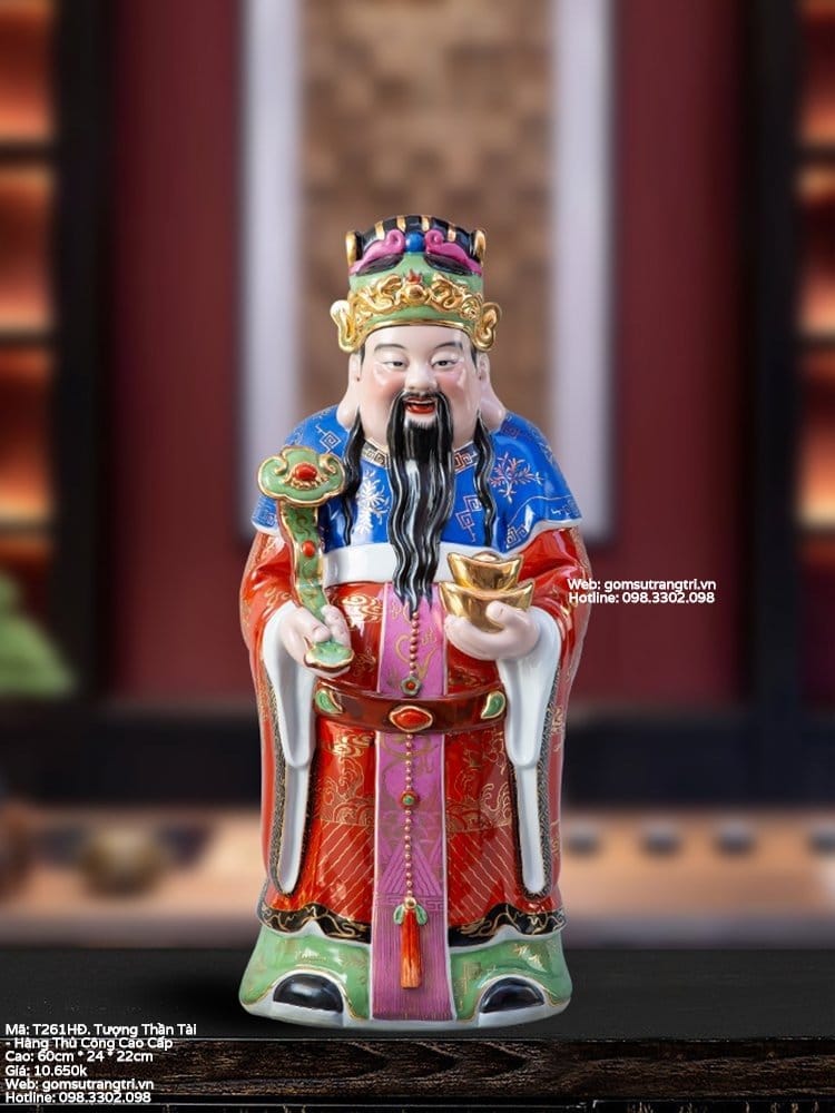 TƯỢNG THẦN TÀI - HÀNG THỦ CÔNG CAO CẤP